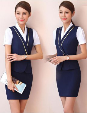 北京馬甲套裙航空服